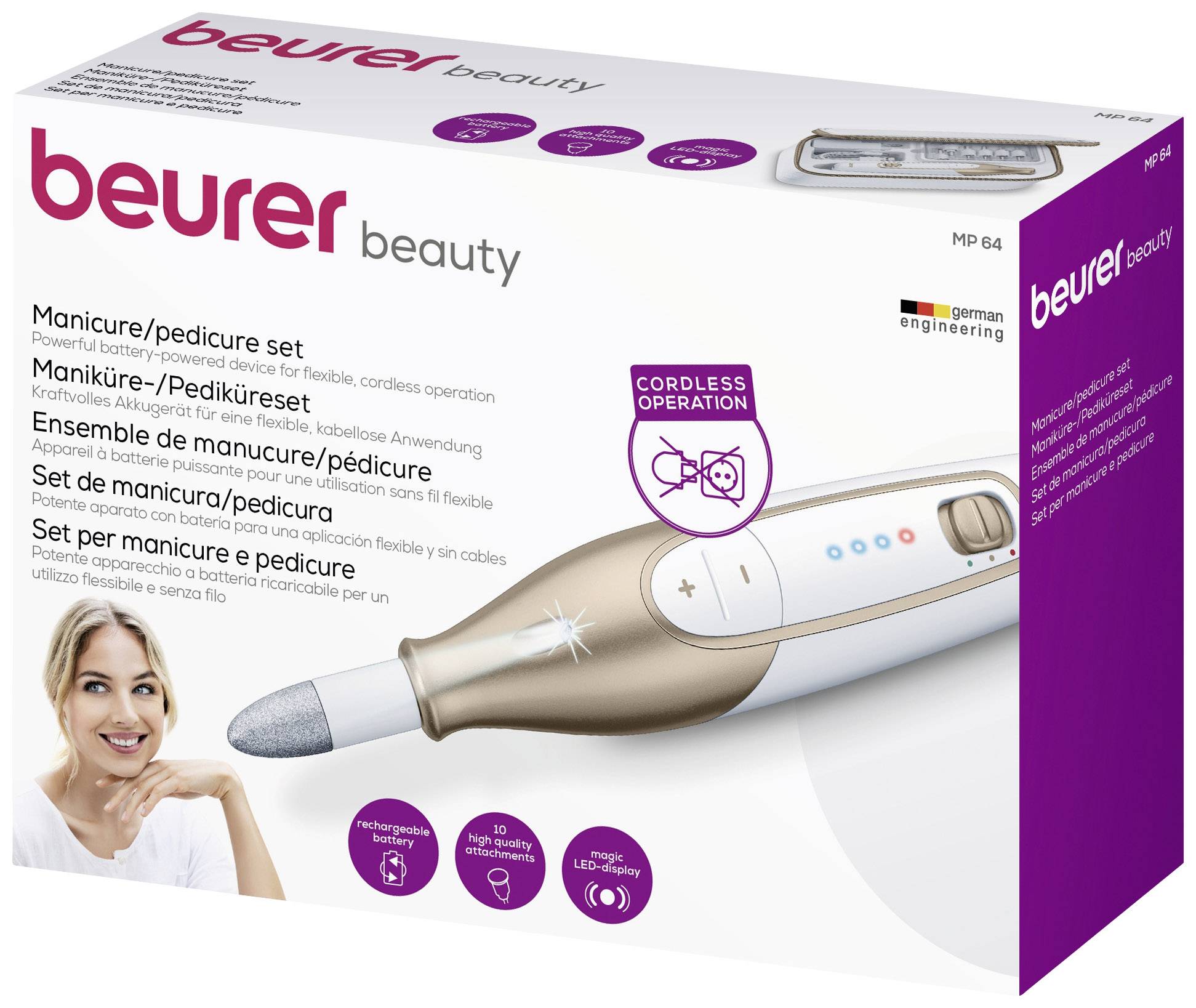 Beurer MP 64 Set Maniküre-Pediküre-Set