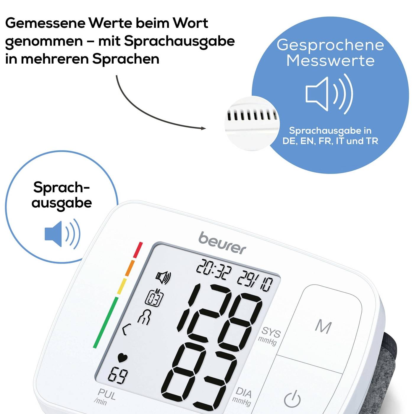 Beurer BC 21 Blutdruckmessgerät 65046