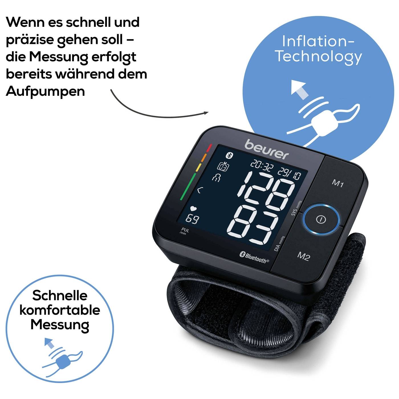 Beurer BC 54 BT Blutdruckmessgerät 65054