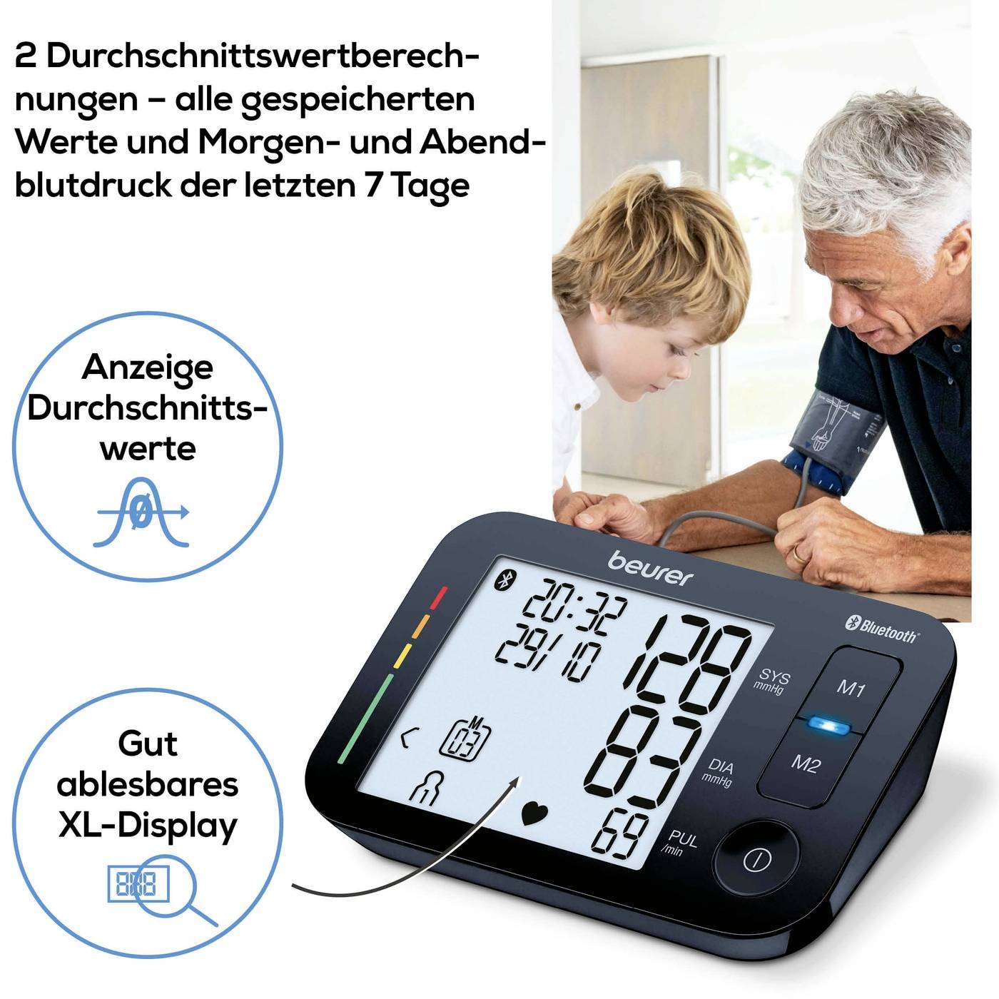 Beurer BM 54 BT Blutdruckmessgerät 65512