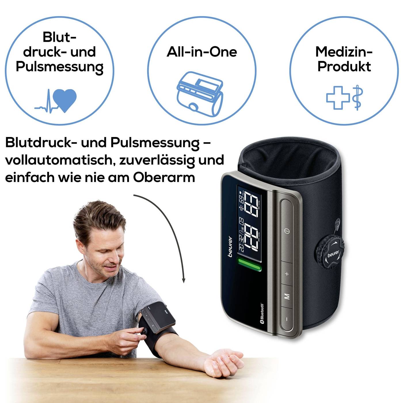Beurer BM 81 easyLock BT Blutdruckmessgerät 65511