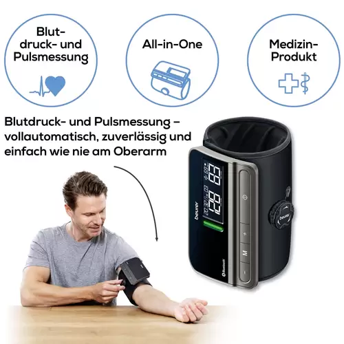 Beurer BM 81 easyLock BT Blutdruckmessgerät 65511 Beurer BM 81 easyLock BT Blutdruckmessgerät 65511