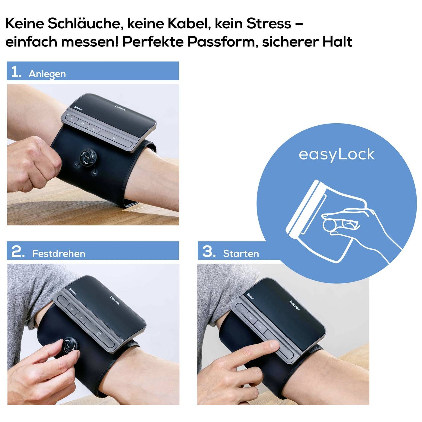 Beurer BM 81 easyLock BT Blutdruckmessgerät 65511