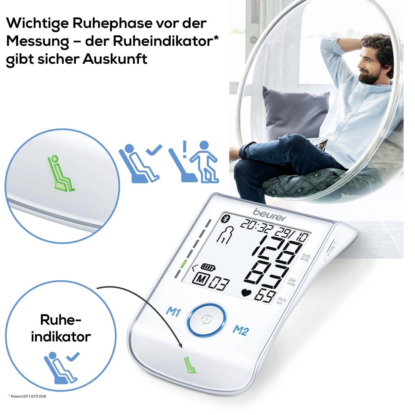 Beurer BM 85 BT Blutdruckmessgerät 65803