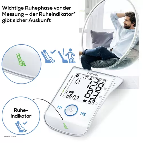 Beurer BM 85 BT Blutdruckmessgerät 65803 Beurer BM 85 BT Blutdruckmessgerät 65803