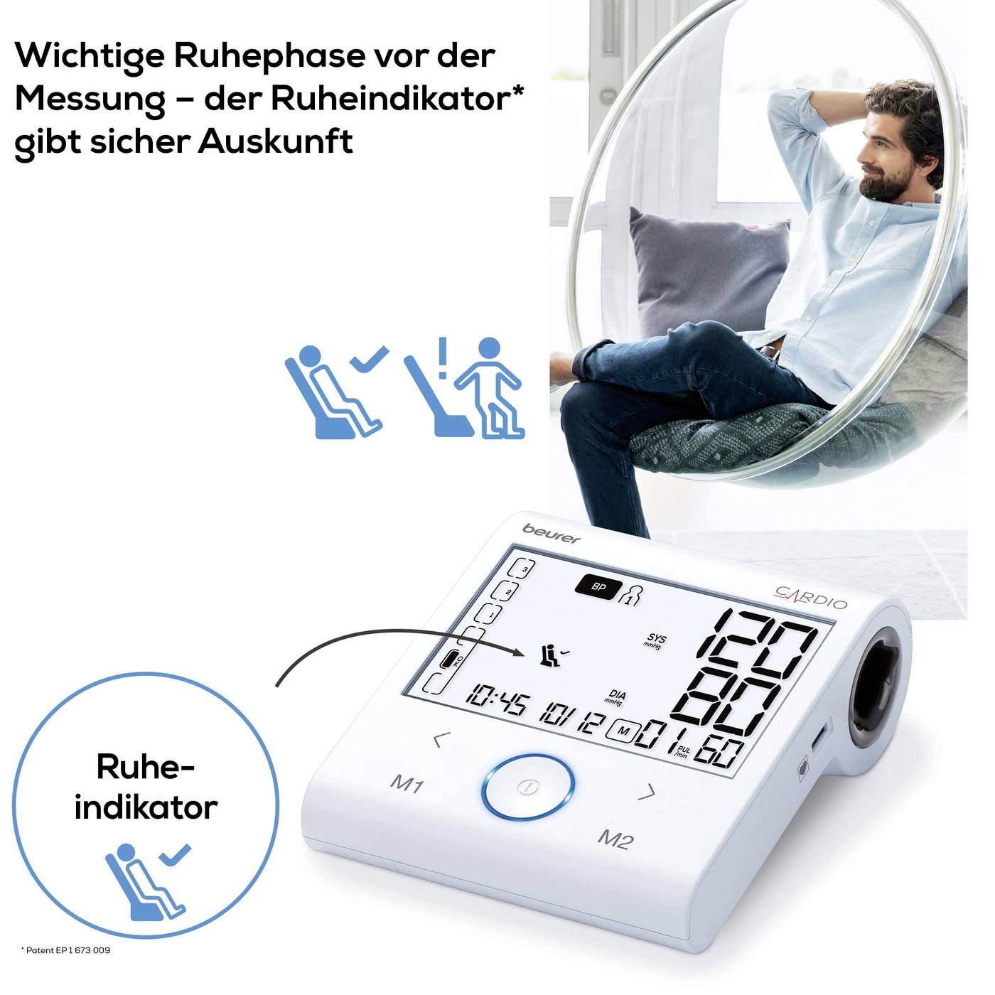 Beurer BM 96 Blutdruckmessgerät 65801