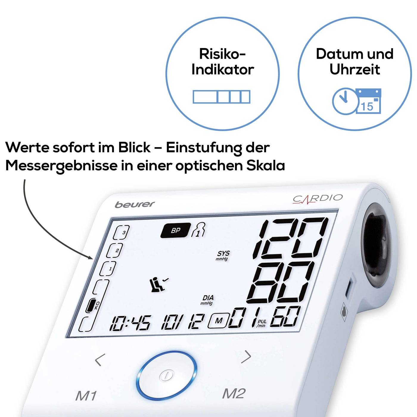 Beurer BM 96 Blutdruckmessgerät 65801