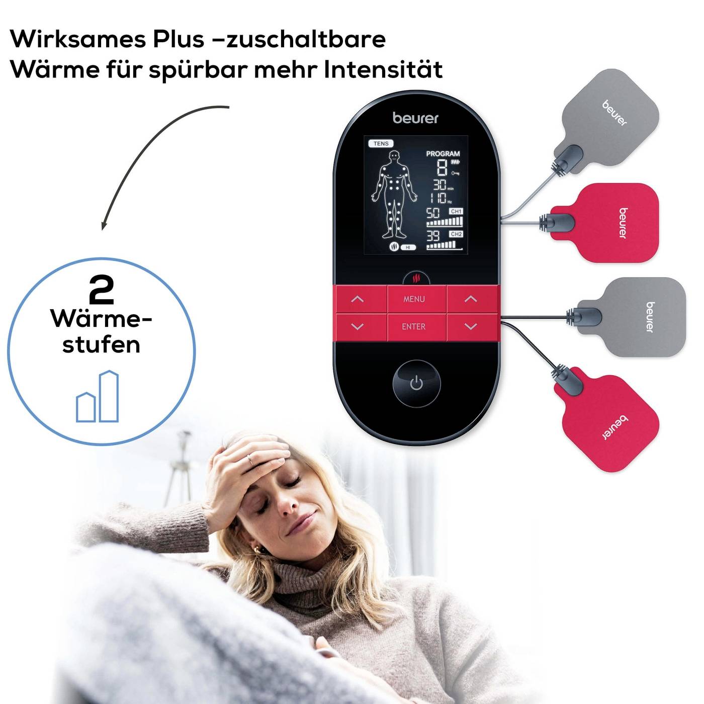 Beurer EM 59 Heat Digital Elektrostimulationsgerät