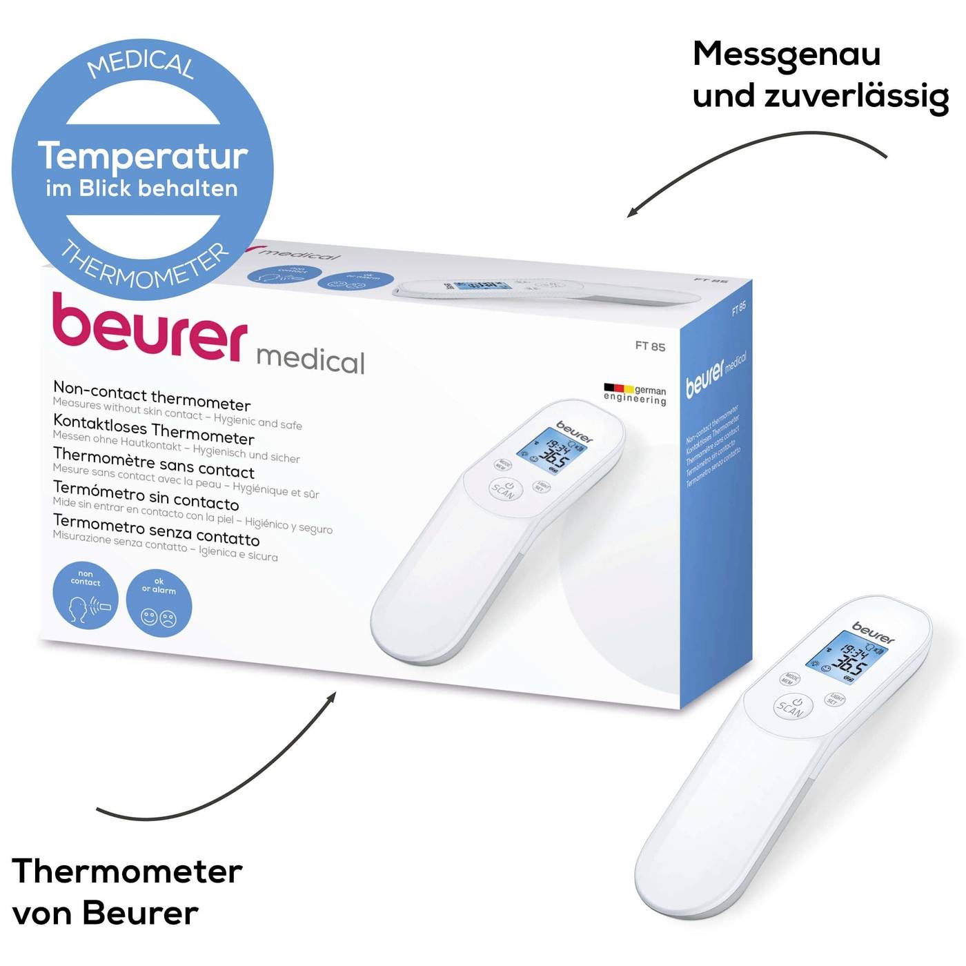 Beurer FT 85 Infrarot Fieberthermometer