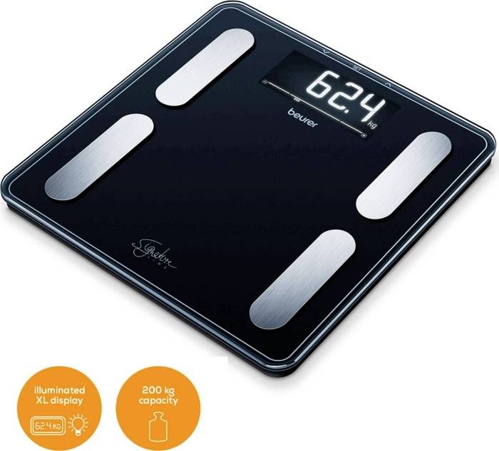 Beurer BF 400 Signature Line Körperanalysewaage digital Wägebereich (max.)=200kg Schwarz