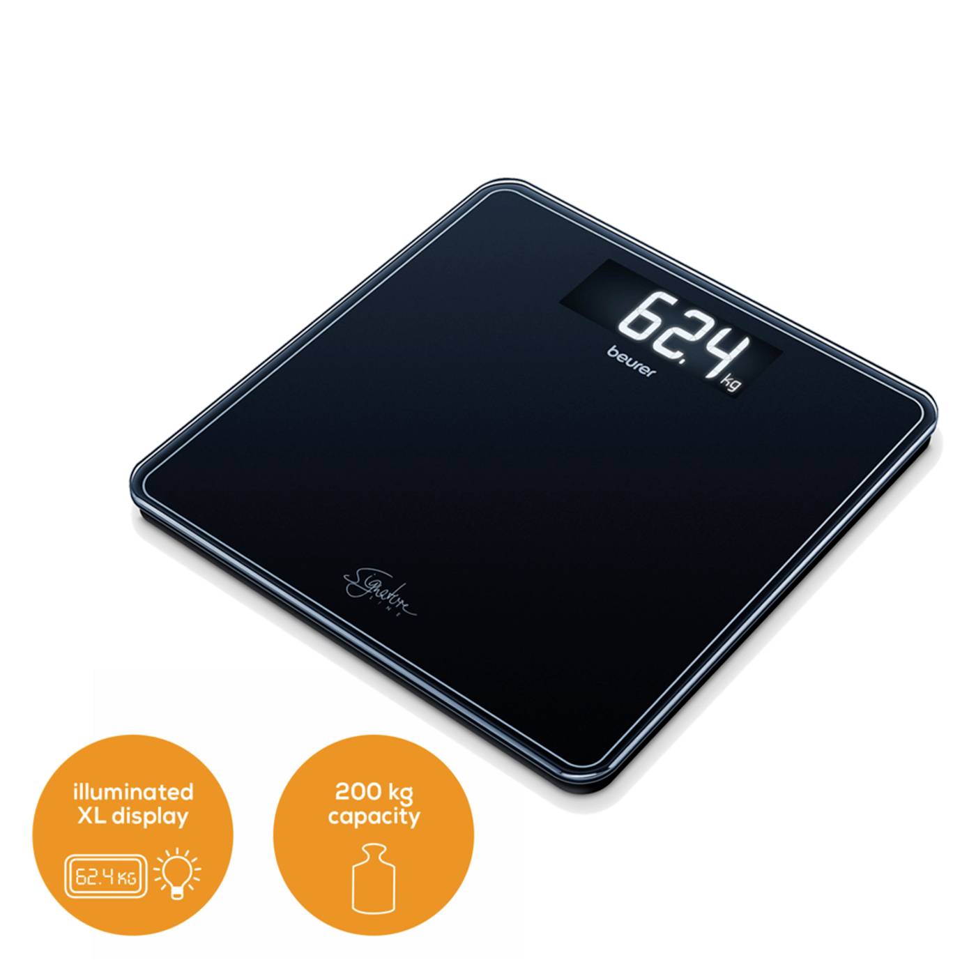 Beurer Glaswaage GS 400SignatureBlack