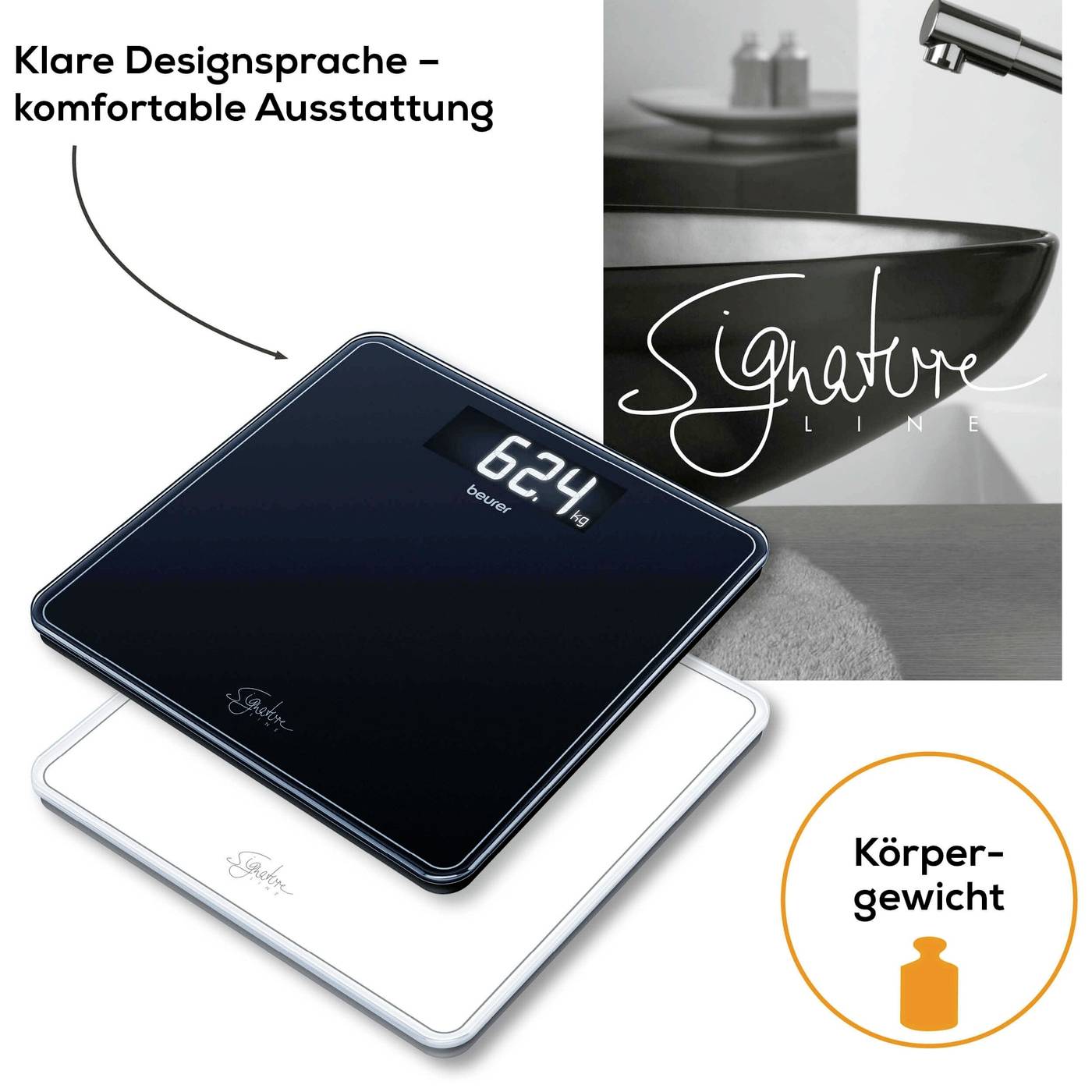 Beurer Glaswaage GS 400SignatureBlack