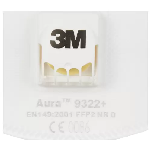 3M Aura™ 9322+ 9322+ Feinstaubmaske mit Ventil FFP2 D 10 St. EN 149:2001, EN 149:2009 DIN 149:2001, DIN 149:2009 3M Aura™ 9322+ 9322+ Feinstaubmaske mit Ventil FFP2 D 10 St. EN 149:2001, EN 149:2009 DIN 149:2001, DIN 149:2009