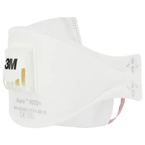 3M Aura™ 9332+ 9332+ Feinstaubmaske mit Ventil FFP3 D 10 St. EN 149:2001, EN 149:2009 DIN 149:2001, DIN 149:2009 3M Aura™ 9332+ 9332+ Feinstaubmaske mit Ventil FFP3 D 10 St. EN 149:2001, EN 149:2009 DIN 149:2001, DIN 149:2009