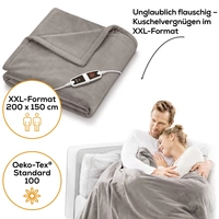Beurer HD 150 XXL Cosy Wärmedecke 150 W Grau Beurer HD 150 XXL Cosy Wärmedecke 150 W Grau