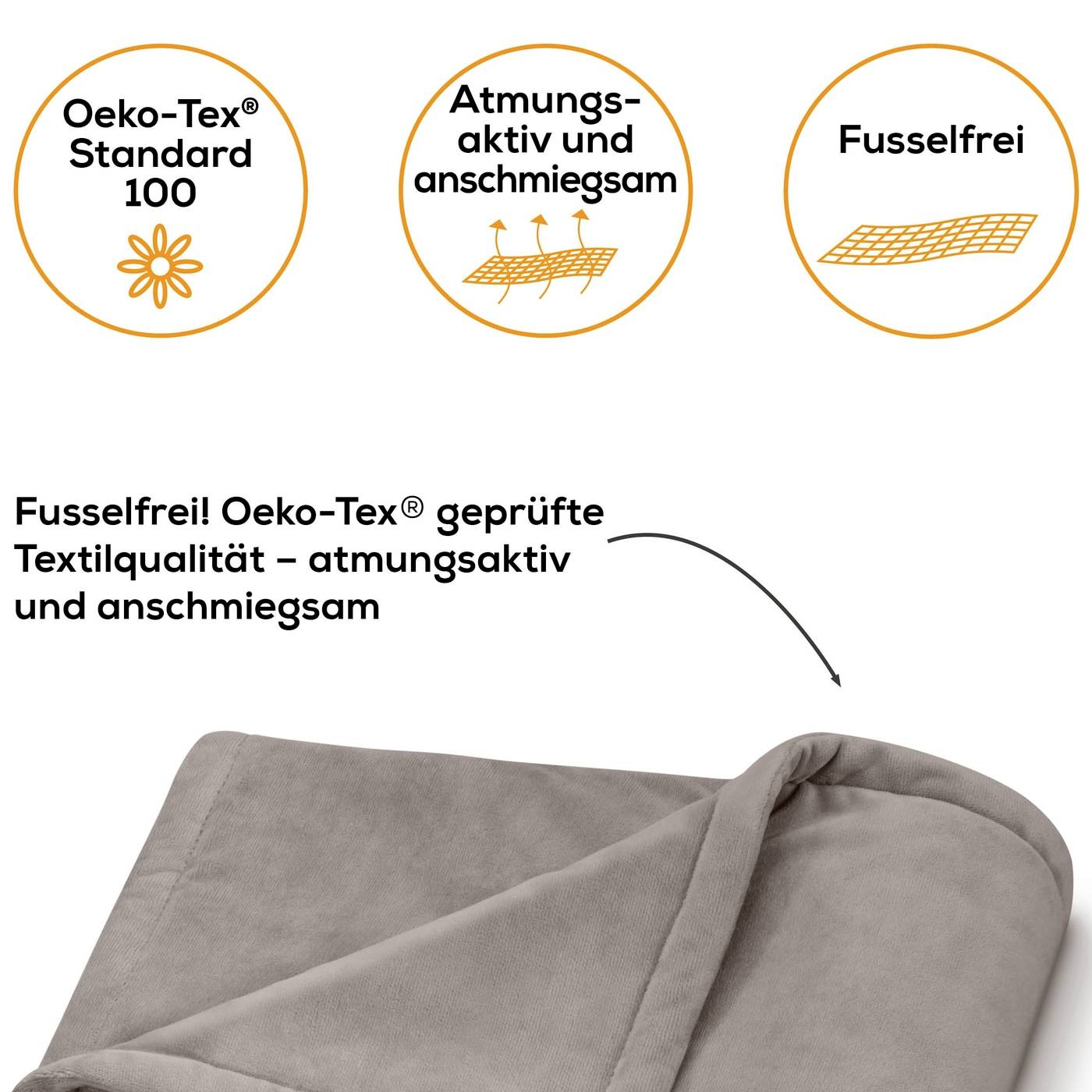 Beurer HD 150 XXL Cosy Wärmedecke 150 W Grau