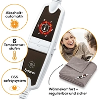 Beurer HD 150 XXL Cosy Wärmedecke 150 W Grau Beurer HD 150 XXL Cosy Wärmedecke 150 W Grau