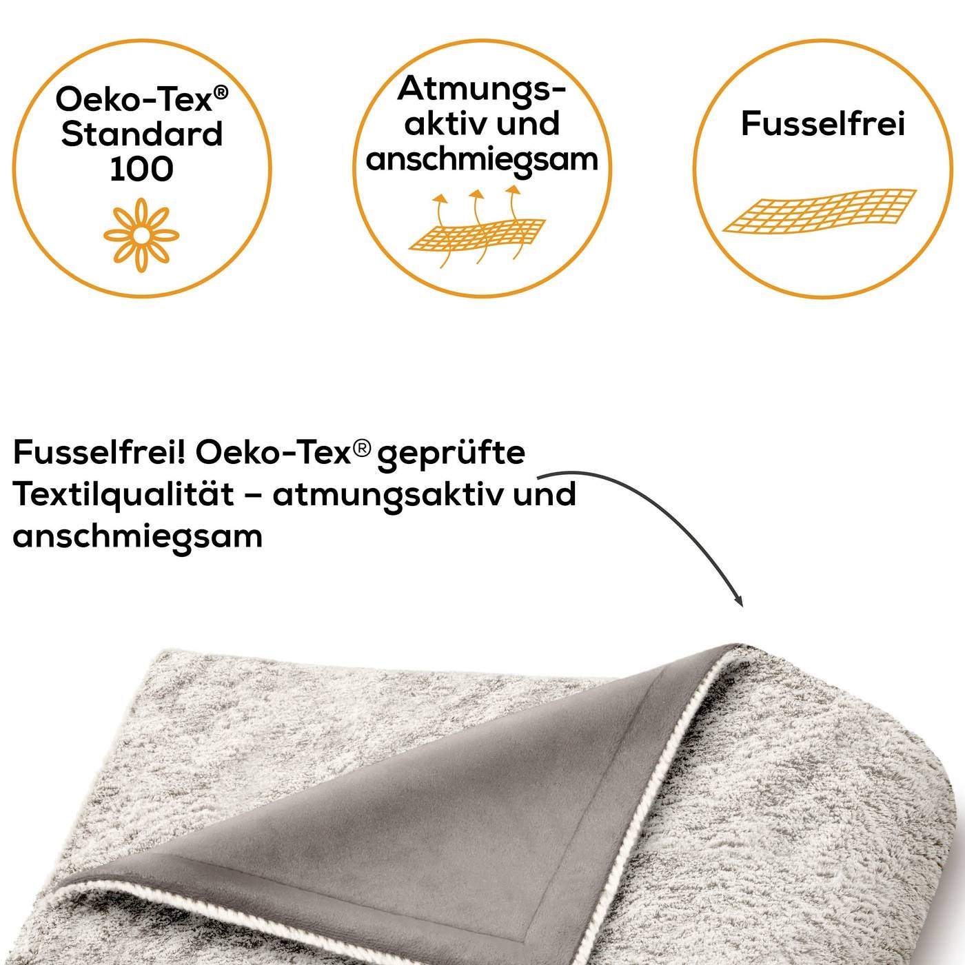 Beurer HD 150 XXL Nordic Cosy Wärmedecke 150 W Taupe