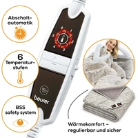 Beurer HD 150 XXL Nordic Cosy Wärmedecke 150W Taupe Beurer HD 150 XXL Nordic Cosy Wärmedecke 150W Taupe