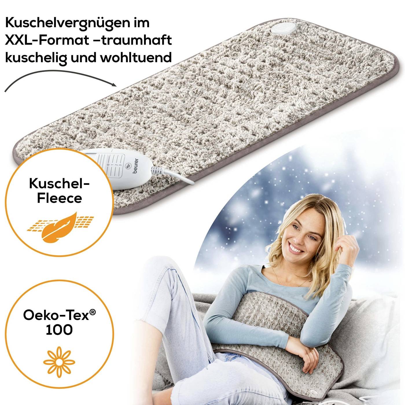 Beurer HK 123 XXL Nordic Heizkissen 100 W