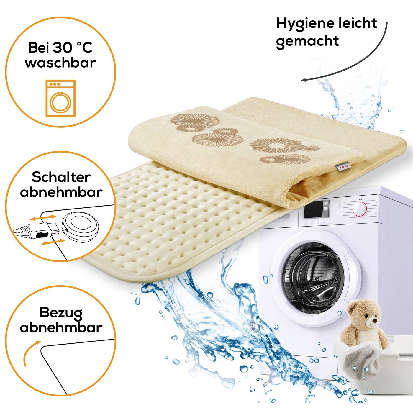 Beurer HK 45 Cosy Heizkissen 100W