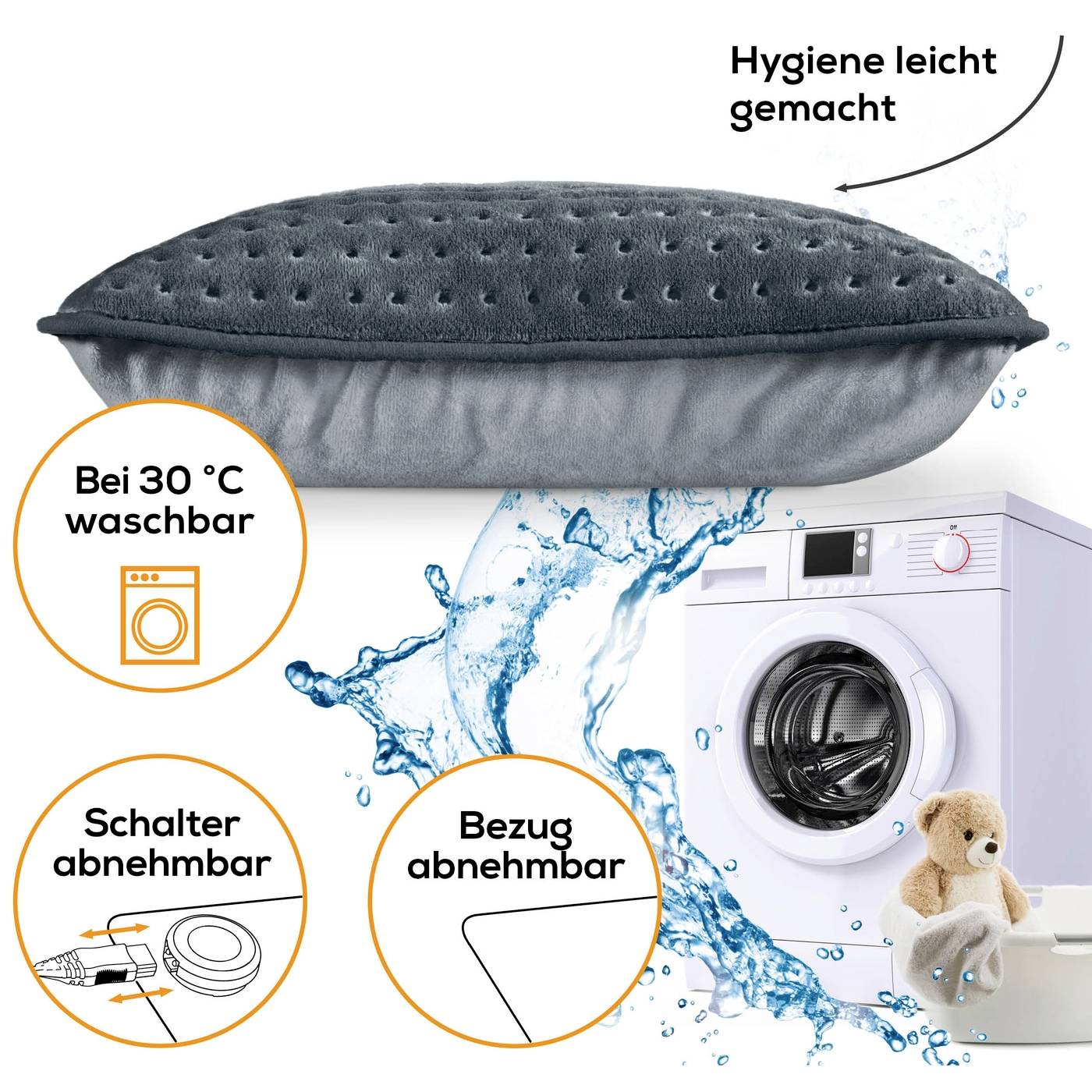 Beurer HK 48 Cosy Sofa Heizkissen 100W