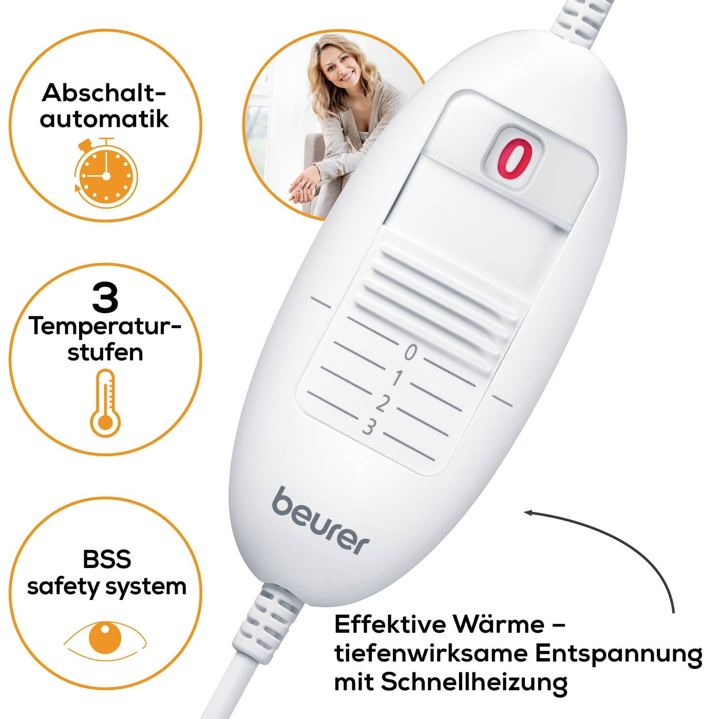 Beurer HK 53 Cosy Heizkissen 100W