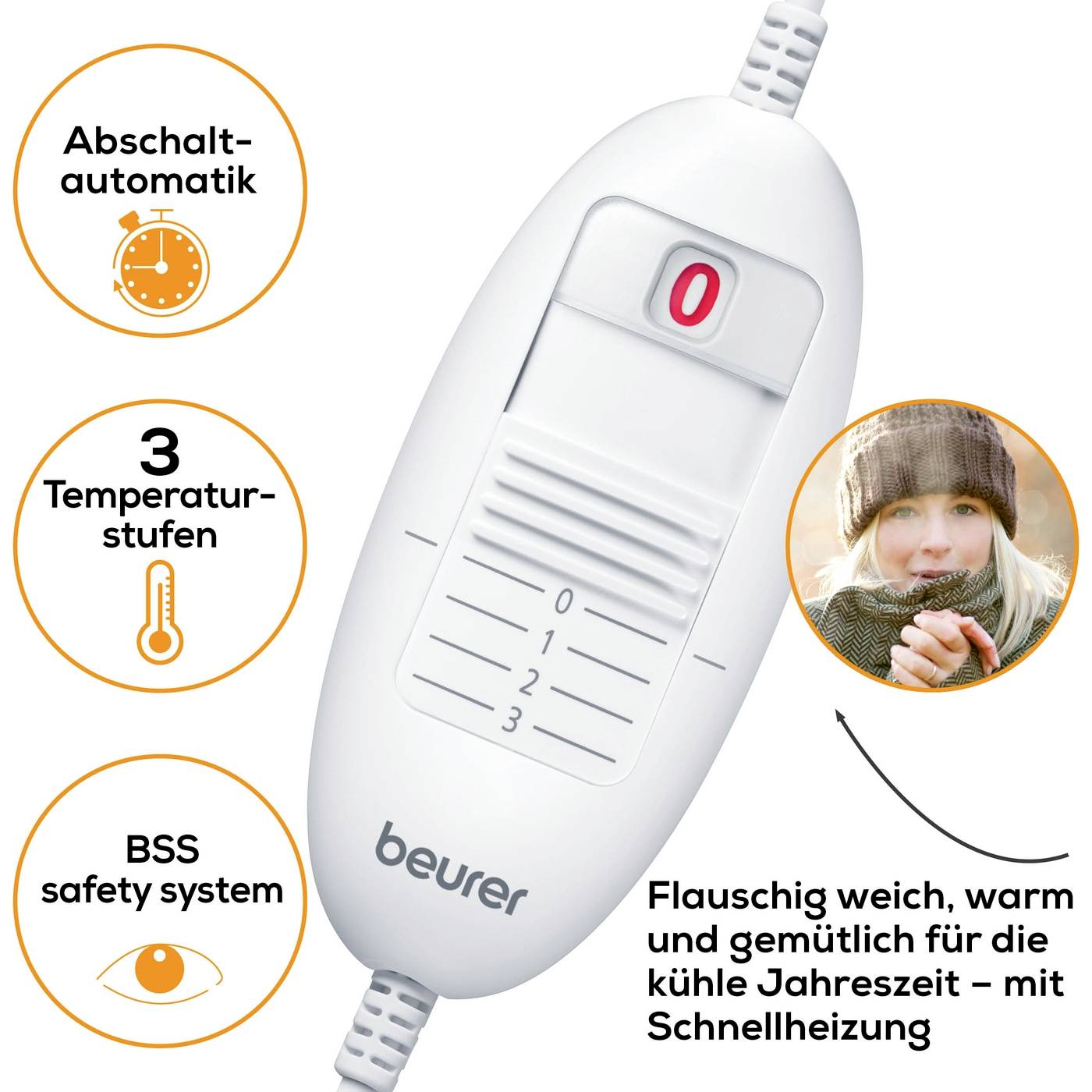 Beurer HK 54 Cosy Heizkissen 100 W