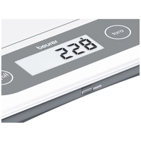 Beurer KS 59 Küchenwaage digital Wägebereich (max.)=20kg Glas 220 x 300 x 25 Beurer KS 59 Küchenwaage digital Wägebereich (max.)=20kg Glas 220 x 300 x 25