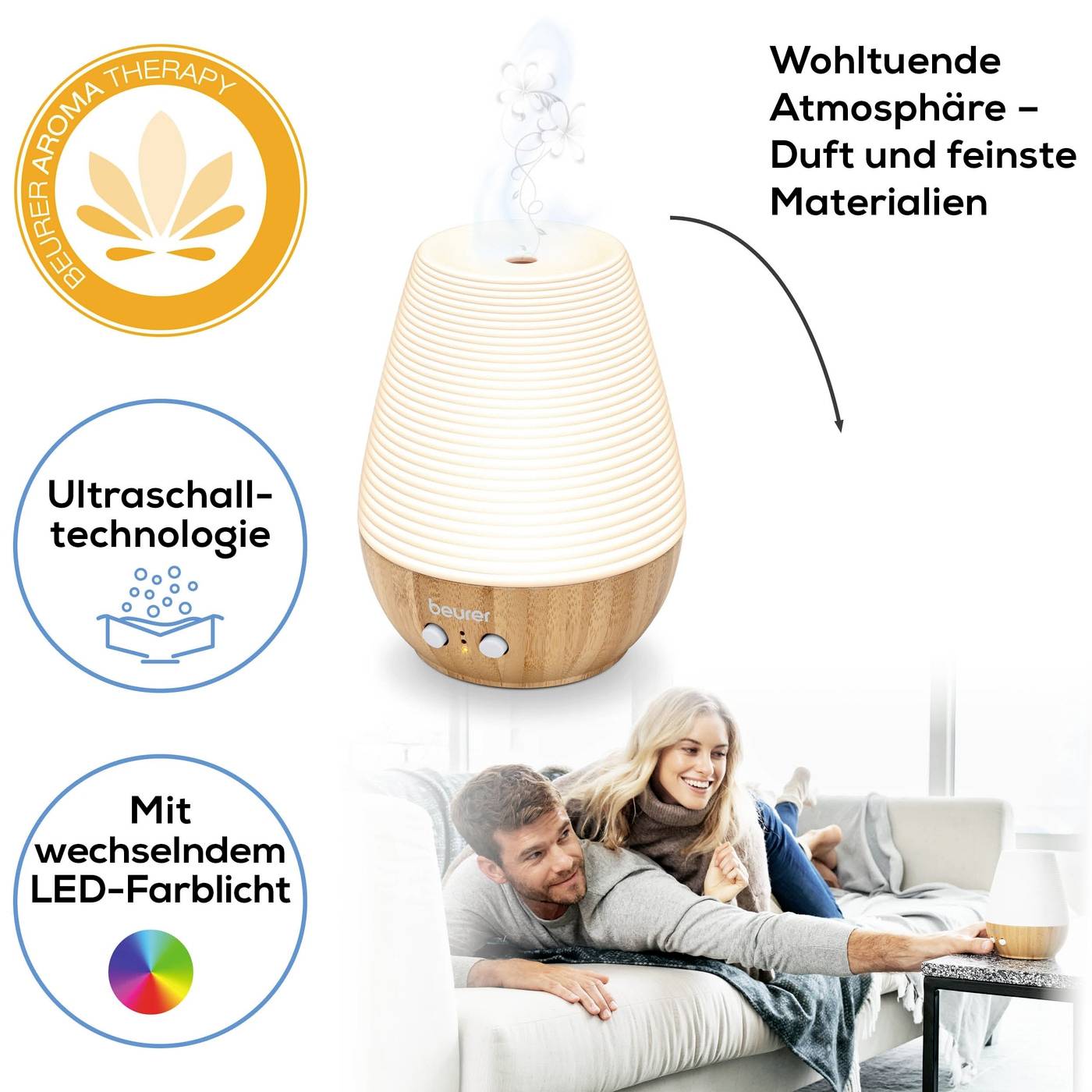 Beurer LA 40 Aroma Diffuser Lufterfrischer 1St.