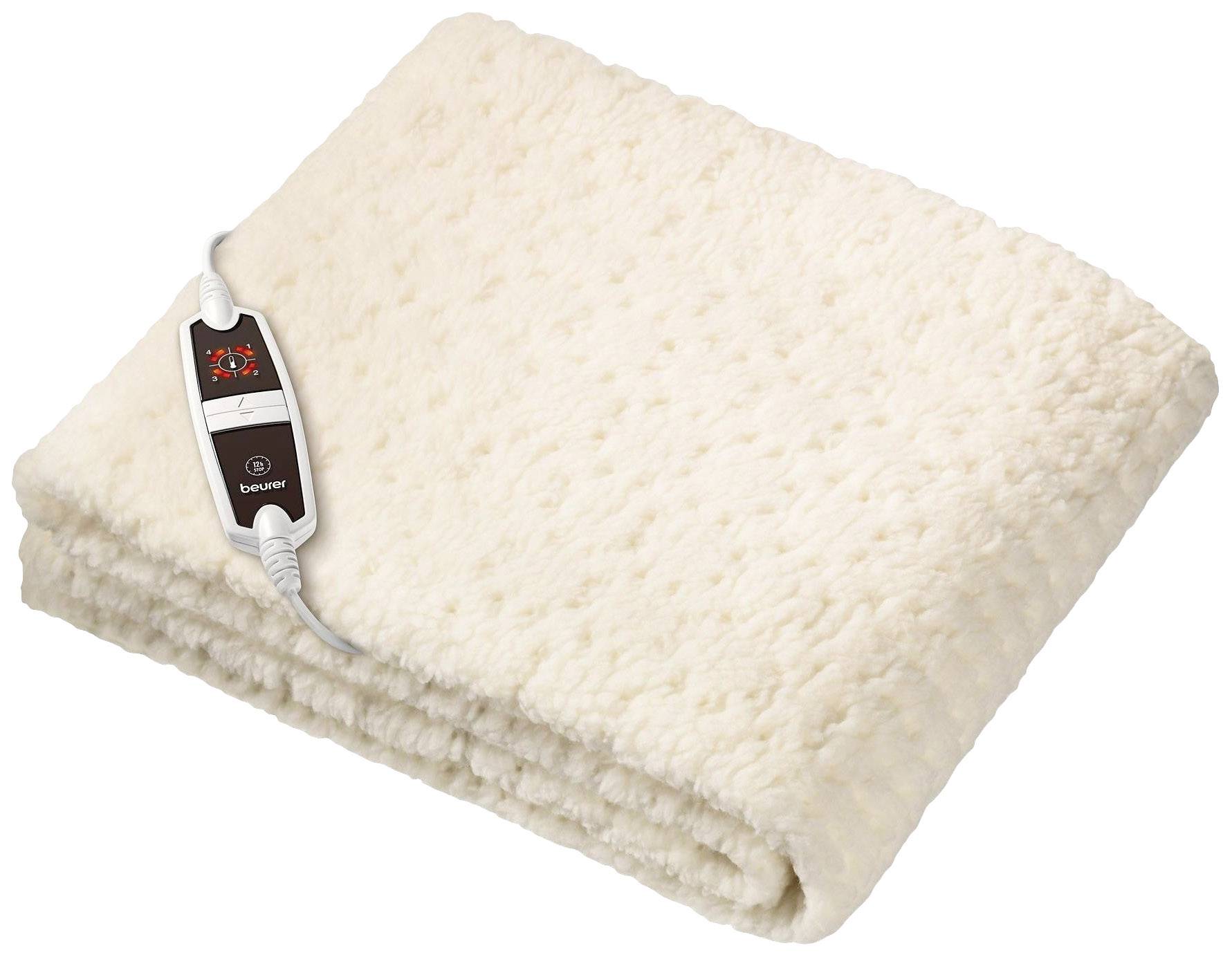 Beurer UB 53 Teddy Single Wärmeunterbett 60W Weiß