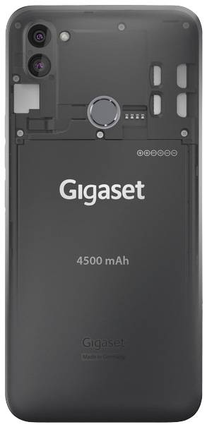 Gigaset GS5 LITE Smartphone 64 GB 16 cm (6.3 Zoll) Dunkelgrau Android™ 12