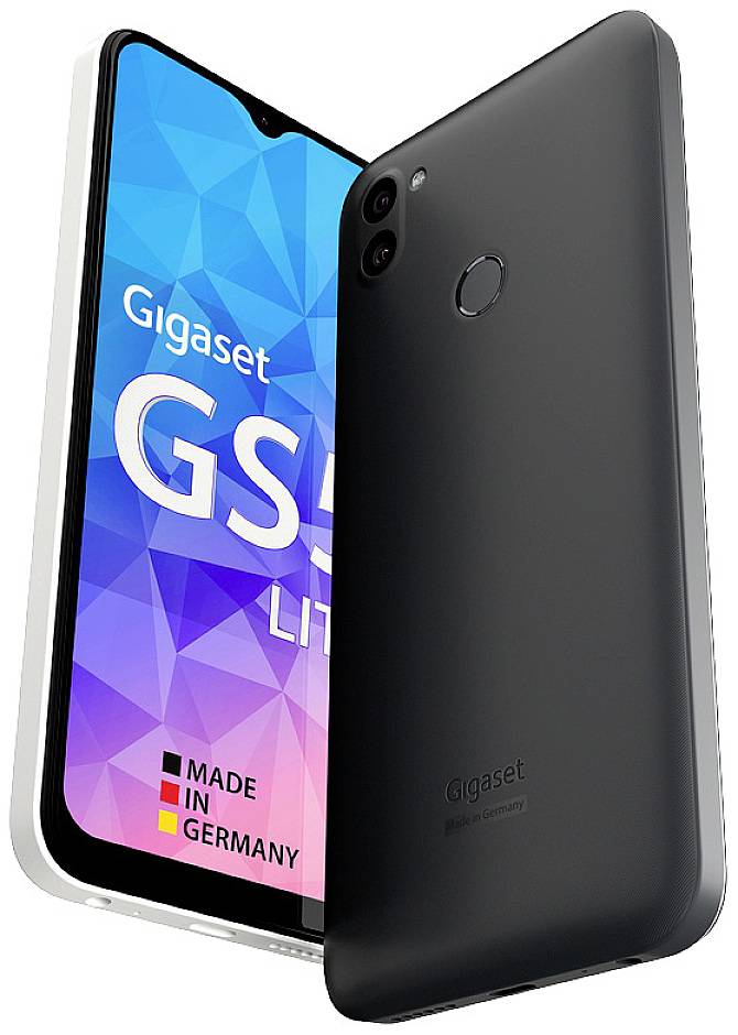 Gigaset GS5 LITE Smartphone 64 GB 16 cm (6.3 Zoll) Dunkelgrau Android™ 12
