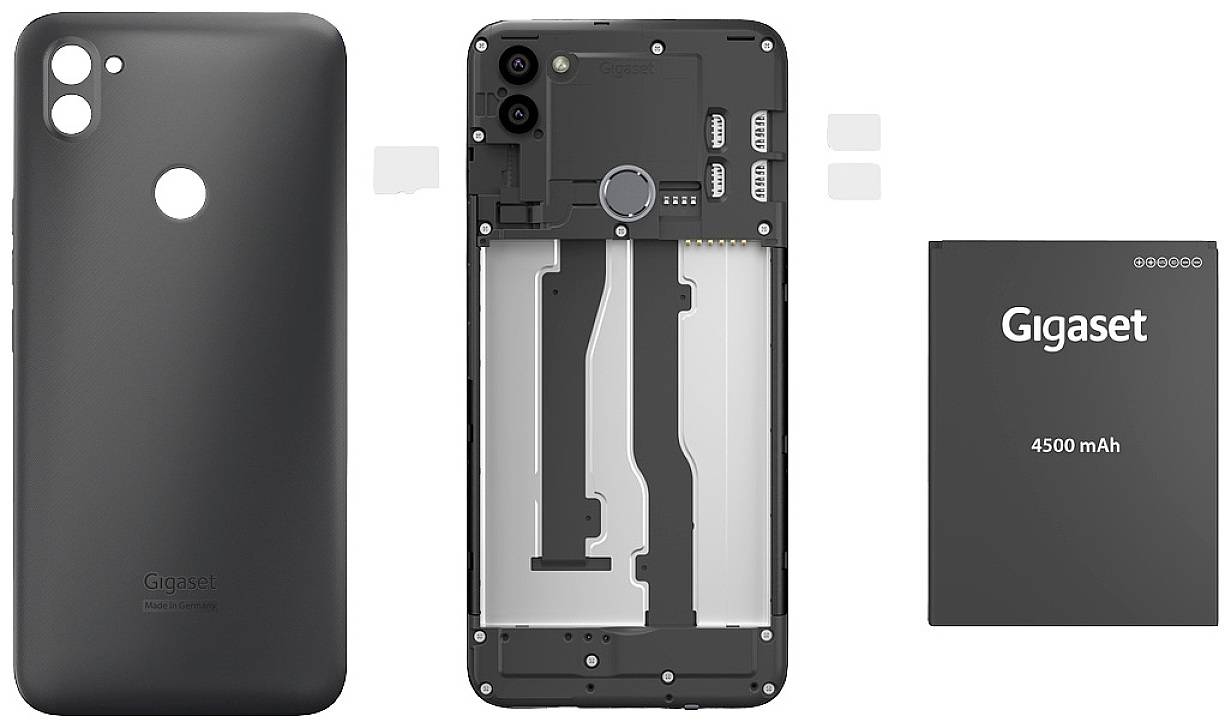 Gigaset GS5 LITE 64 GB Perlweiß 16 cm (6.3 Zoll) Smartphone