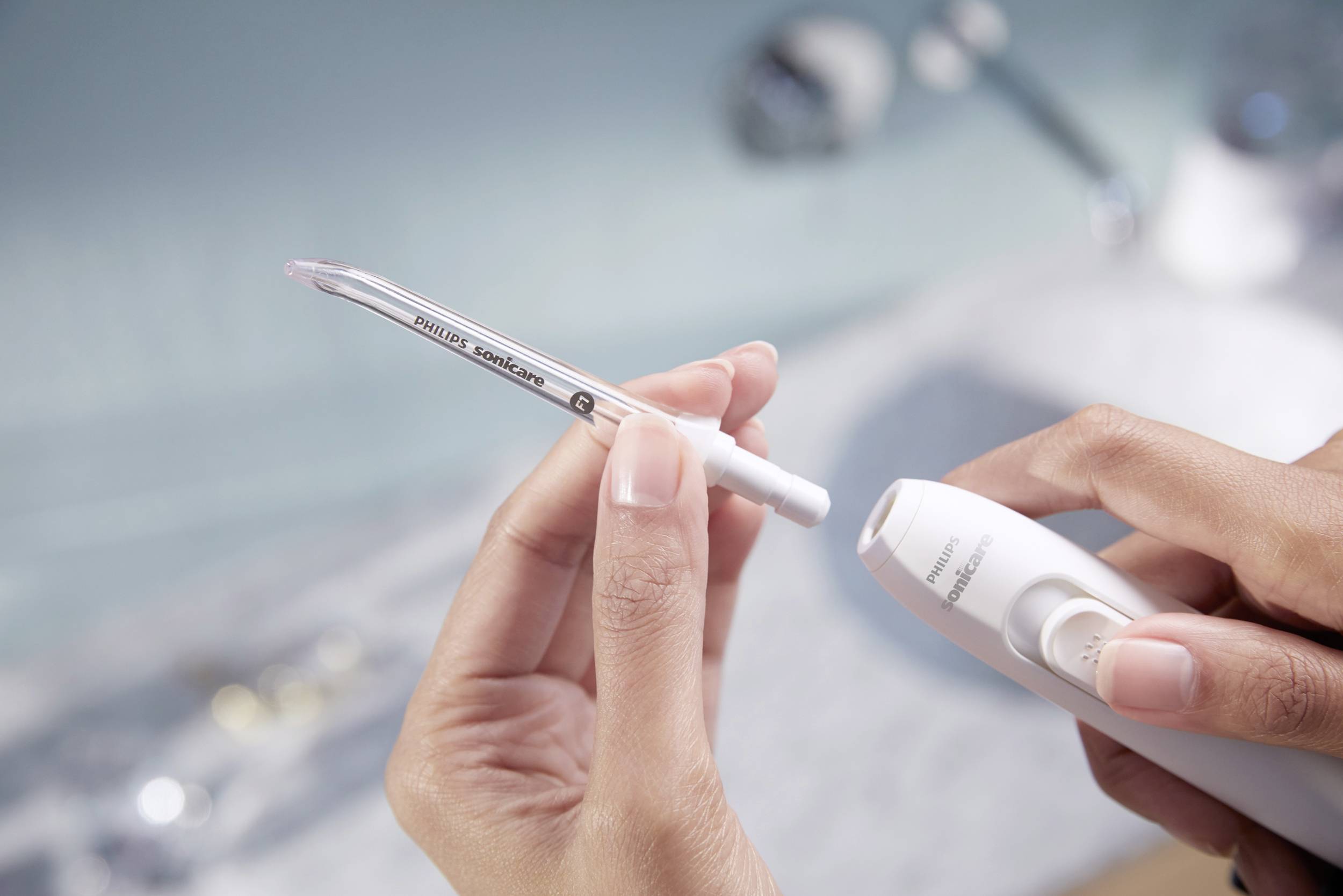 Philips Bodycare HX3042/00 Ersatzdüsen für Munddusche 2 St. Weiß