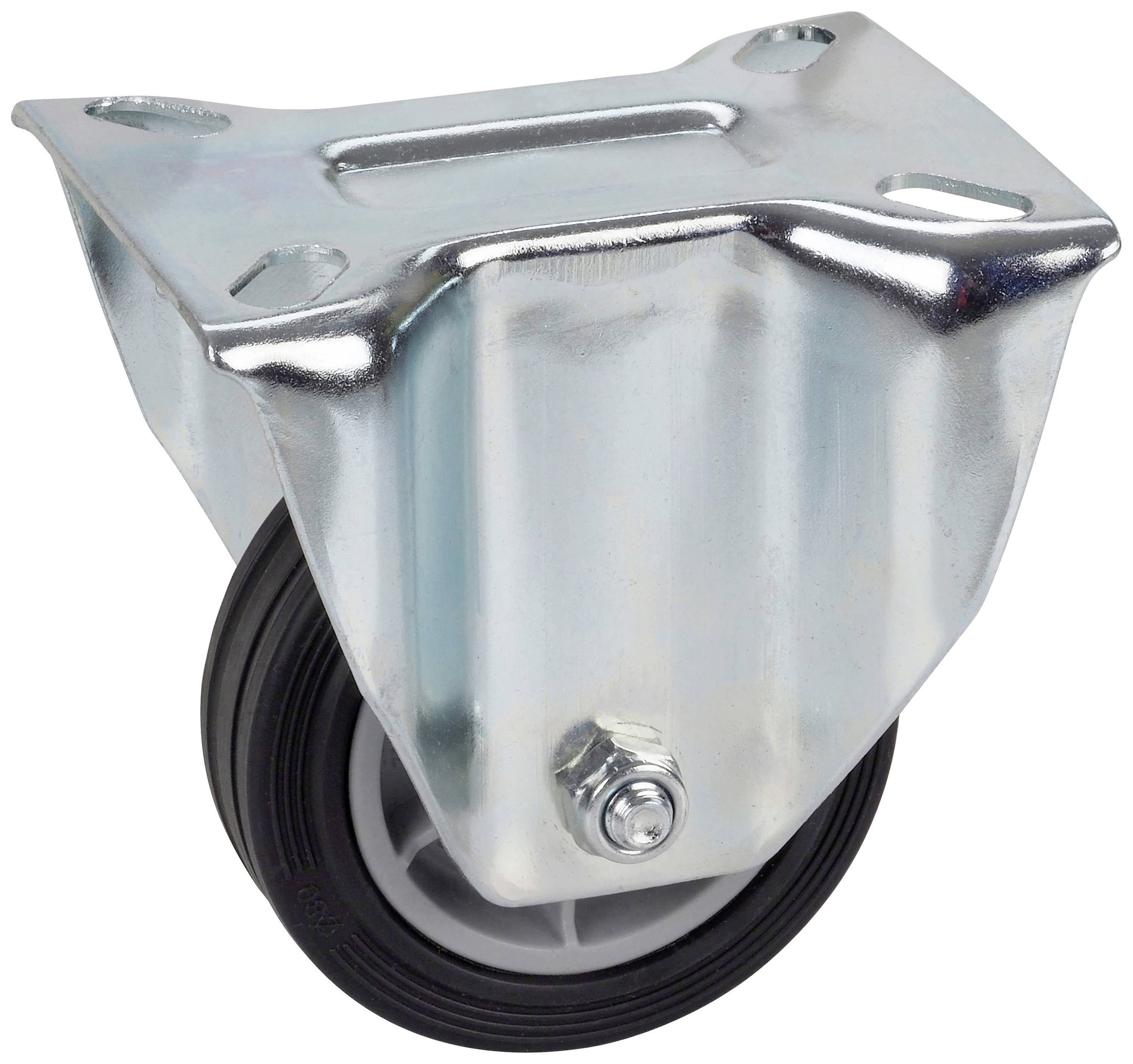 dörner + helmer 717842 717842 Bockrolle Rad-Durchmesser: 80mm Tragfähigkeit (max.): 50kg 1St.