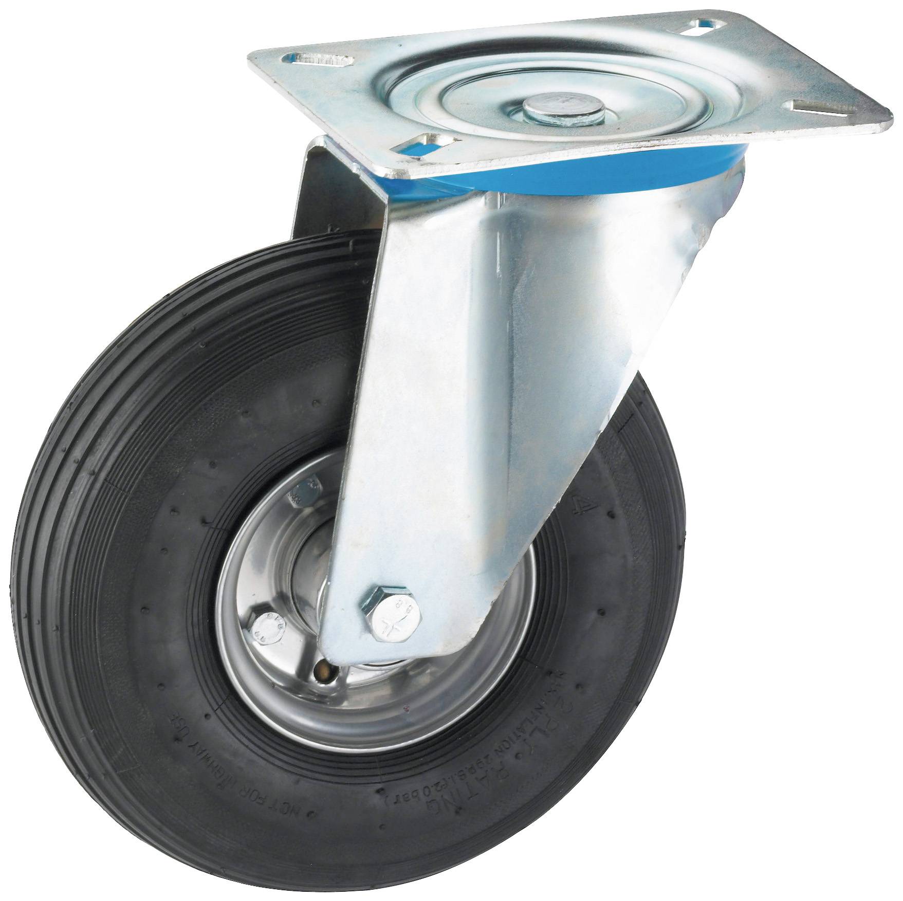 dörner + helmer 741125 741125 Lenkrolle Rad-Durchmesser: 260mm Tragfähigkeit (max.): 200kg 1St.