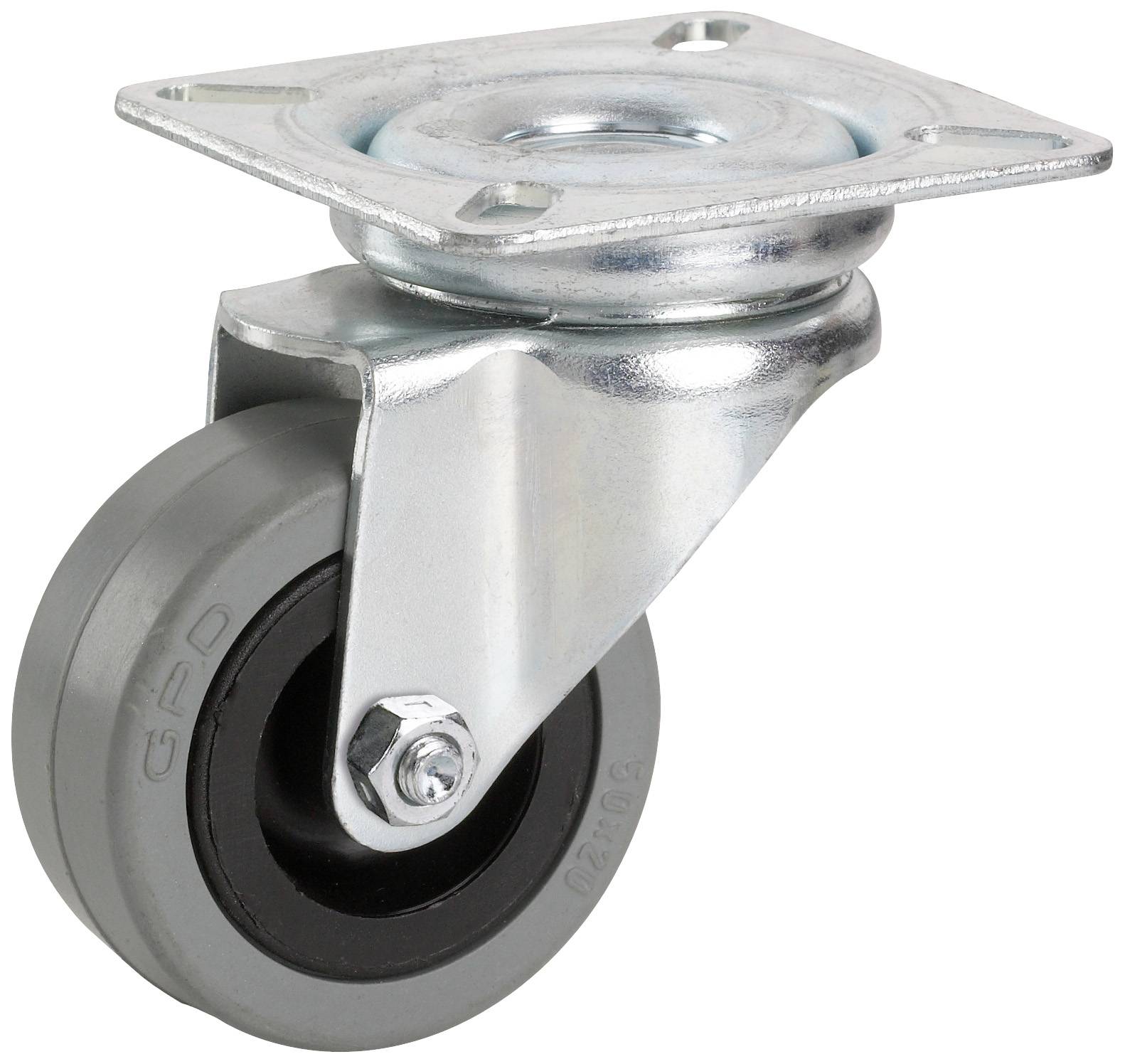 dörner + helmer 770150 770150 Lenkrolle Rad-Durchmesser: 60mm Tragfähigkeit (max.): 50kg 1St.