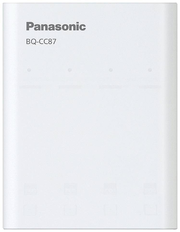Panasonic BQ-CC87 Rundzellen-Ladegerät NiMH Micro (AAA), Mignon (AA)