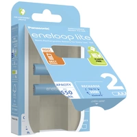 Eneloop lite HR03 Micro (AAA)-Akku NiMH 550 mAh 1.2V 2St. Eneloop lite HR03 Micro (AAA)-Akku NiMH 550 mAh 1.2V 2St.