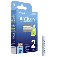 Eneloop HR03 Micro (AAA)-Akku NiMH 800 mAh 1.2 V 2 St. Eneloop HR03 Micro (AAA)-Akku NiMH 800 mAh 1.2 V 2 St.