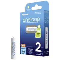 Eneloop HR03 Micro (AAA)-Akku NiMH 800 mAh 1.2 V 2 St. Eneloop HR03 Micro (AAA)-Akku NiMH 800 mAh 1.2 V 2 St.