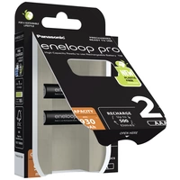 Eneloop pro HR03 Micro (AAA)-Akku NiMH 930 mAh 1.2 V 2 St. Eneloop pro HR03 Micro (AAA)-Akku NiMH 930 mAh 1.2 V 2 St.