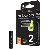 Eneloop pro HR03 Micro (AAA)-Akku NiMH 930 mAh 1.2 V 2 St. Eneloop pro HR03 Micro (AAA)-Akku NiMH 930 mAh 1.2 V 2 St.