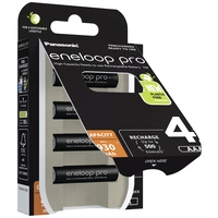 Eneloop pro HR03 Micro (AAA)-Akku NiMH 930 mAh 1.2 V 4 St. Eneloop pro HR03 Micro (AAA)-Akku NiMH 930 mAh 1.2 V 4 St.