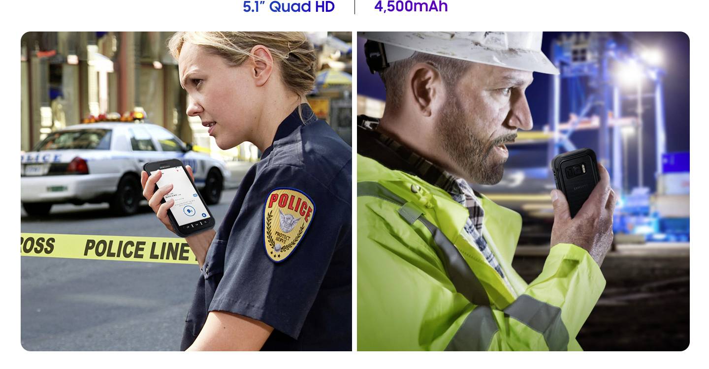 Samsung Galaxy Xcover FieldPro 64 GB Schwarz 13 cm (5.1 Zoll) Smartphone