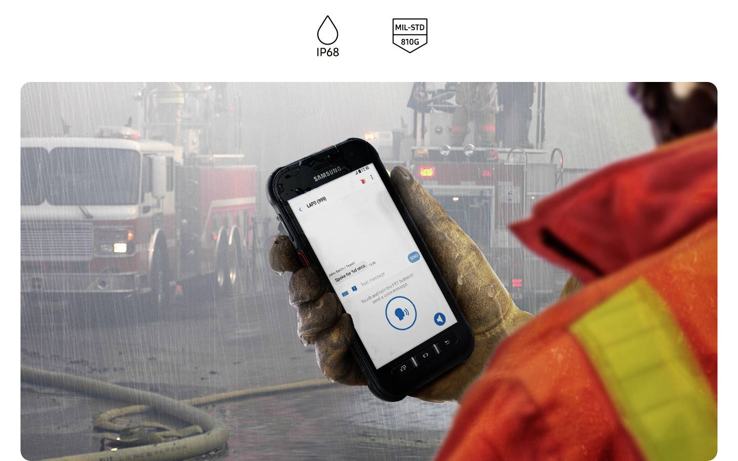 Samsung Galaxy Xcover FieldPro Smartphone 64 GB 13 cm (5.1 Zoll) Schwarz Android™ 9.0