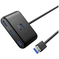 UGREEN 4-in-1 USB 3.0-Hub 4 Port USB 3.2 Gen 1-Hub (USB 3.0) Schwarz UGREEN 4-in-1 USB 3.0-Hub 4 Port USB 3.2 Gen 1-Hub (USB 3.0) Schwarz