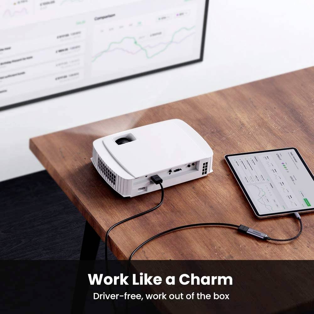 UGREEN USB-C® Adapter [1x USB-C® - 1x HDMI®] USB C to 4K HDMI Adapter