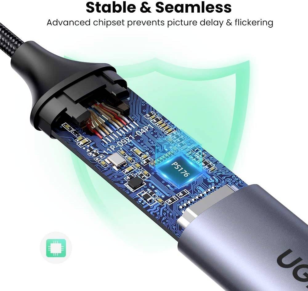 UGREEN USB-C® Adapter [1x USB-C® - 1x HDMI®] USB C to 4K HDMI Adapter